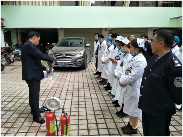 将消防安全工作进行到底 赣州三康医院举行消防演练活动